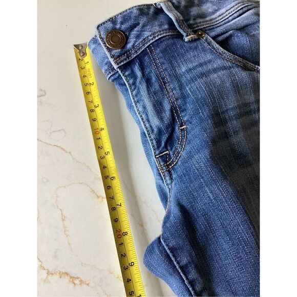 American Eagle Super Stretch Kick Boot Jeans Sz 12 Women’s - Picture 5 of 5